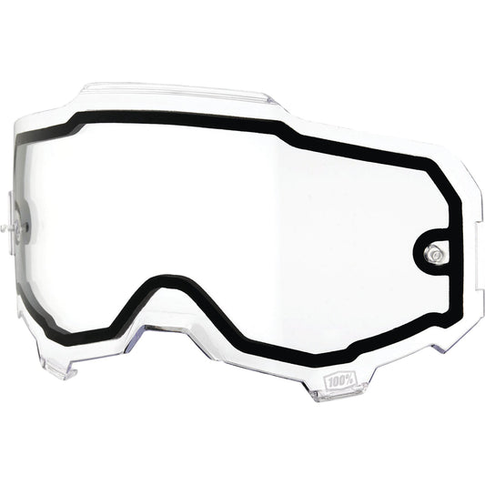 100% ARMEGA/ARMATIC REPLACEMENT - DUAL PANE CLEAR LENS