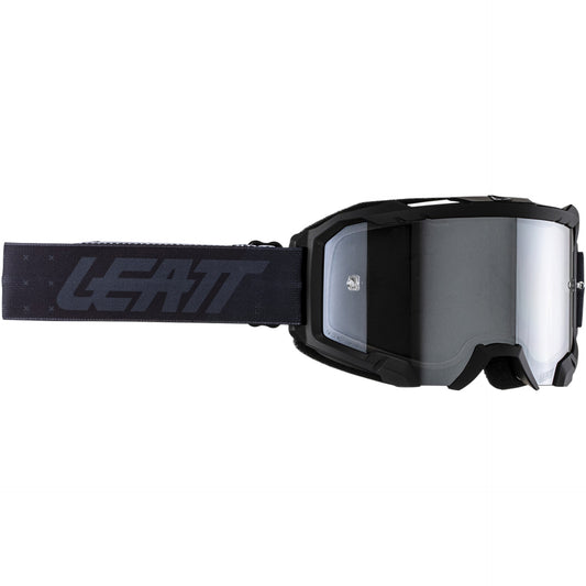 LEATT GOGGLE VELOCITY 4.5 IRIZ SILVER