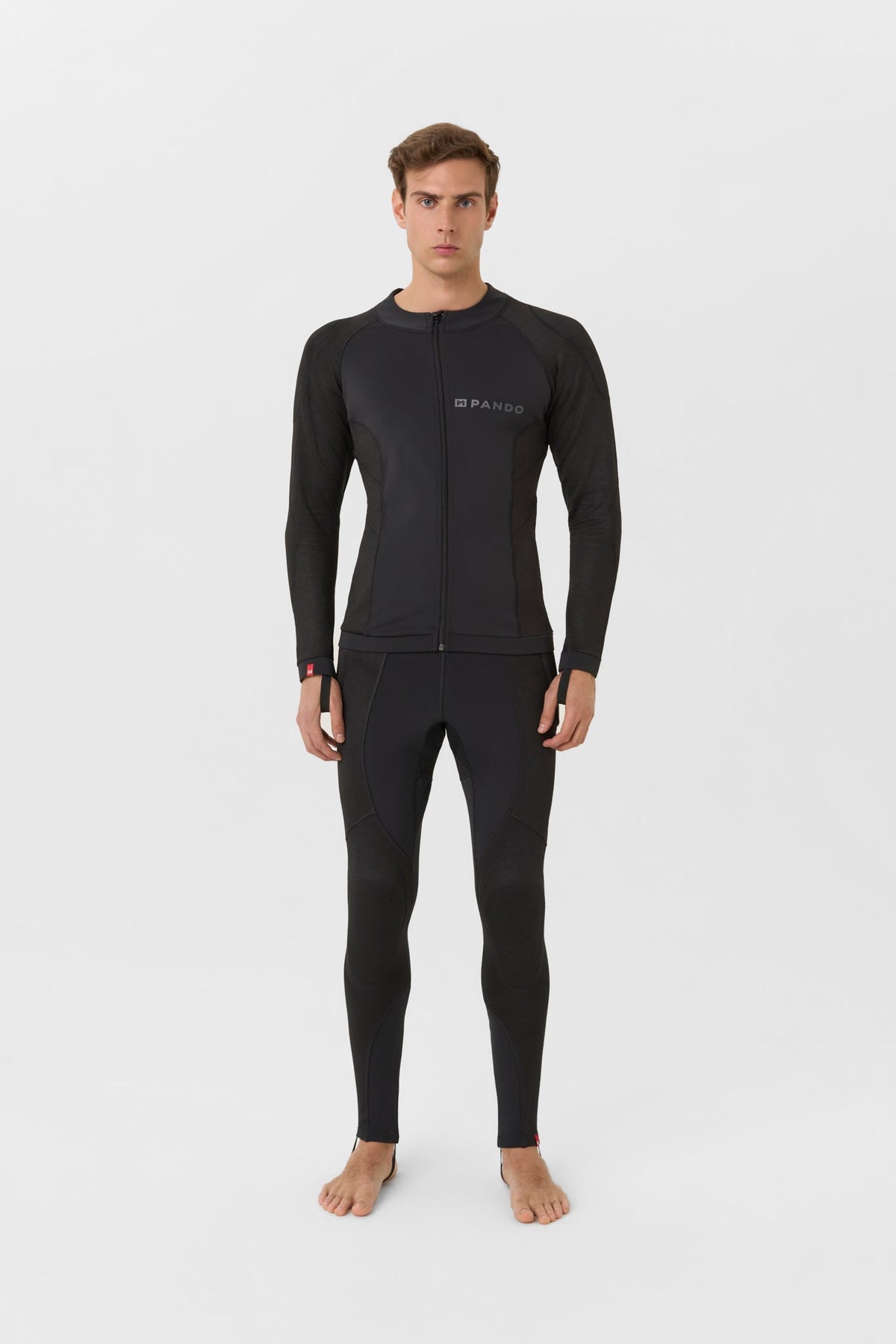 LEGGING PANDO MOTO SKIN UH 03 - Noir
