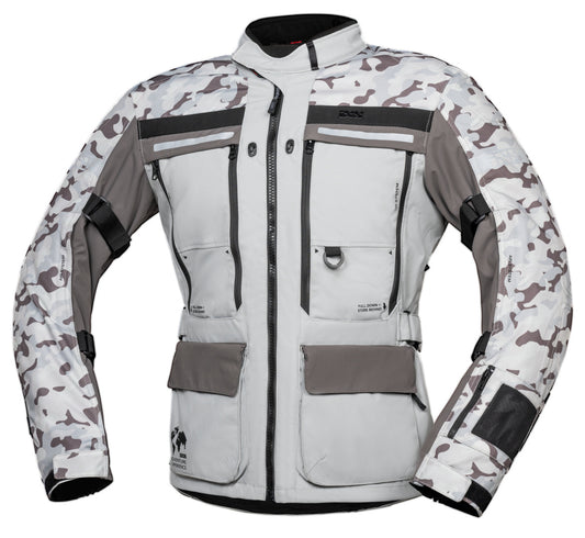 IXS TOUR VESTE MONTEVIDEO-AIR 3.0 CAMOUFLAGE-GRIS CLAIR
