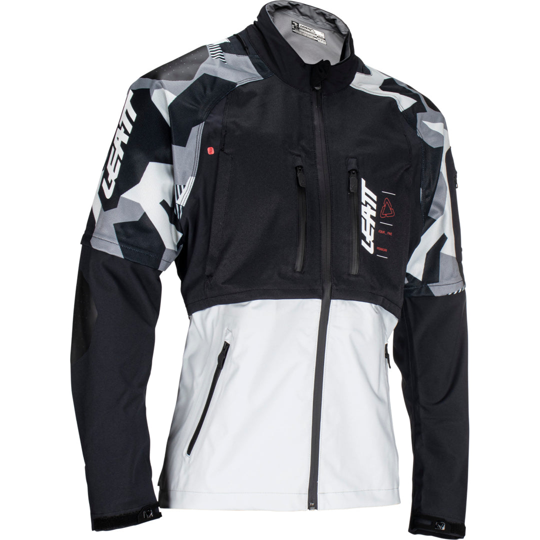 LEATT JACKET MOTO 4.5 HYDRADRI FORGE GREY-BLACK-CAMO