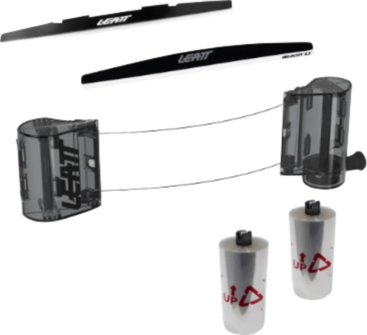 LEATT ROLL-OFF KIT 5.5/6.5 CANISTERS+FILM+DIRT STRIPS 48MM