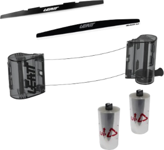LEATT ROLL-OFF KIT 5.5/6.5 CANISTERS+FILM+DIRT STRIPS 48MM