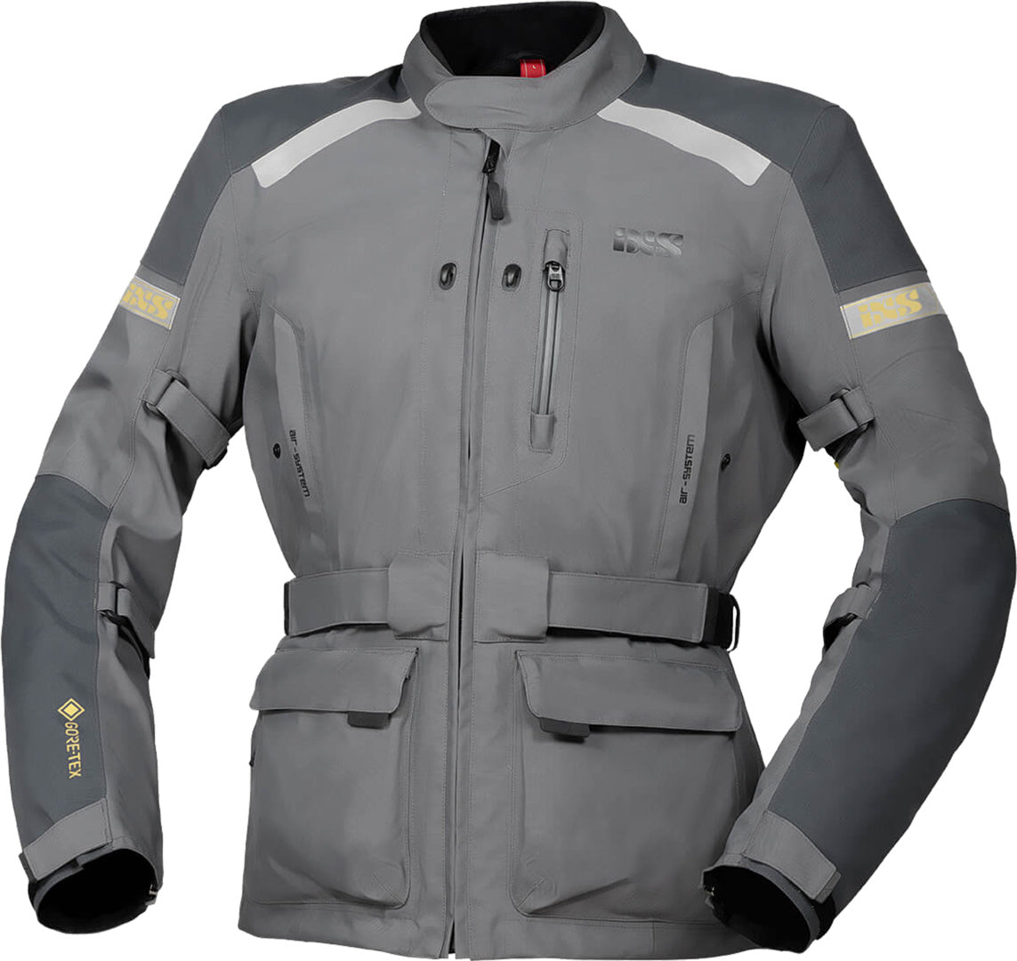 IXS VESTE TOUR MASTER-GTX GRIS CLAIR-GRIS FONCÉ