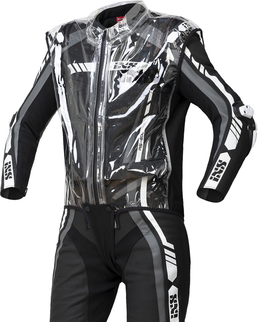 GILET DE PLUIE IXS RACE 1.0 - transparent