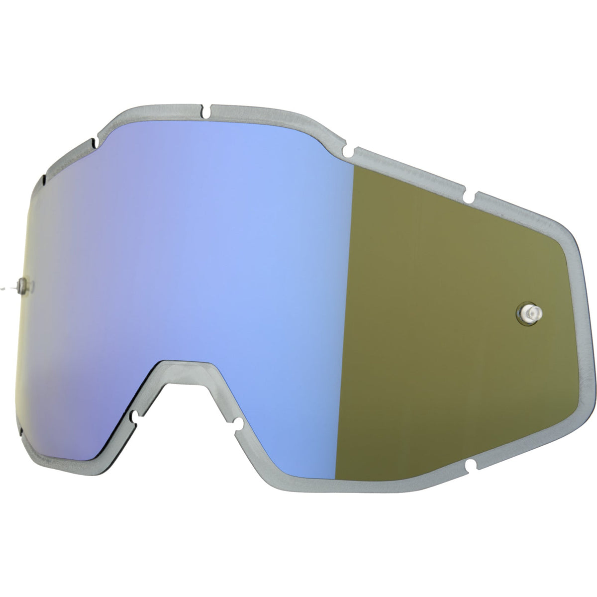 100% REPLACEMENT LENS RC1/AC1/ST1 - BLAU MIRROR ANTI-FOG