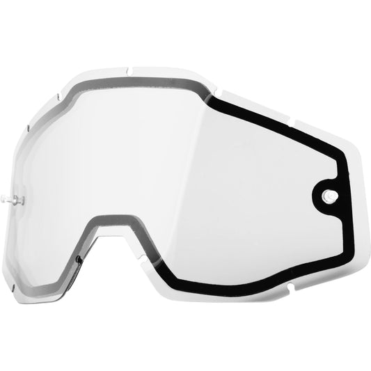 100% LENTILLE DOUBLE SONIC BUMPS TRANSPARENTE