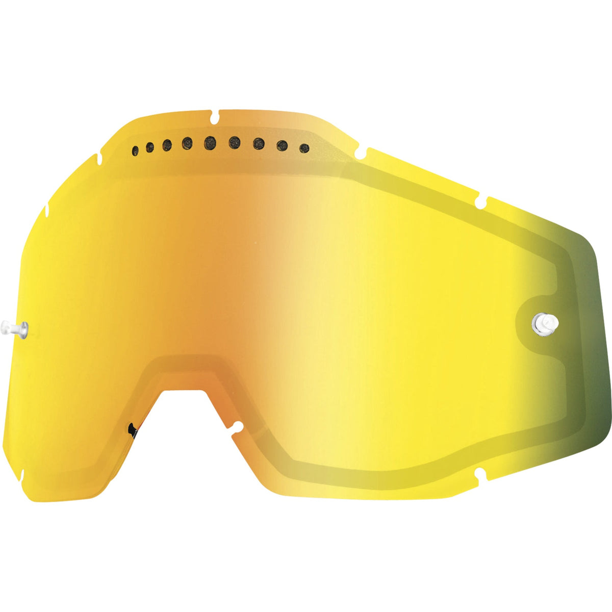 100% DOUBLE ÉCRAN ENDURO VENTILÉ MIROIRE