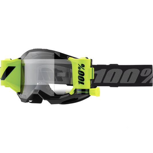 100% MASQUE DE SKI STRATA 2 FORECAST NOIR - ÉCRAN TRANSPARENT