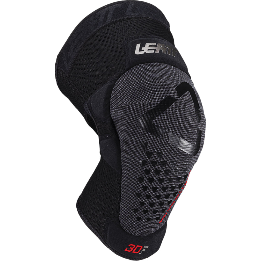 LEATT KNEE GUARD 3DF 5.0 EVO FASTFIT V25 BLACK