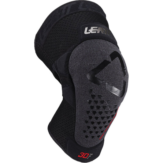 LEATT KNEE GUARD 3DF 5.0 EVO FASTFIT V25 BLACK