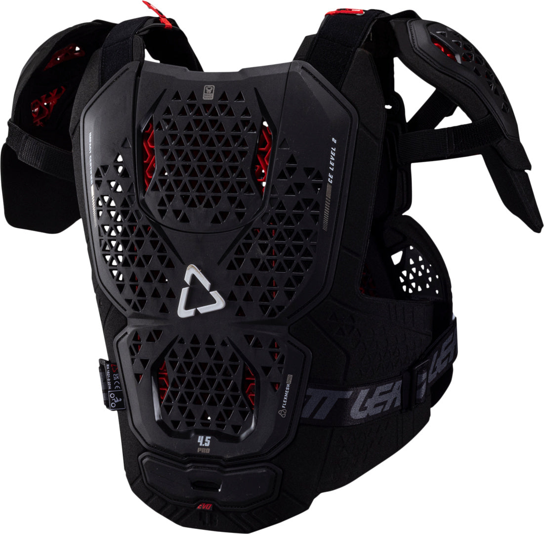 LEATT CHEST PROTECTOR 4.5 PRO EVO V25 BLACK