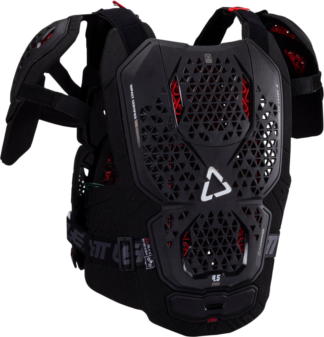 LEATT CHEST PROTECTOR 4.5 PRO EVO V25 BLACK