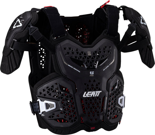 LEATT CHEST PROTECTOR 4.5 PRO EVO V25 BLACK
