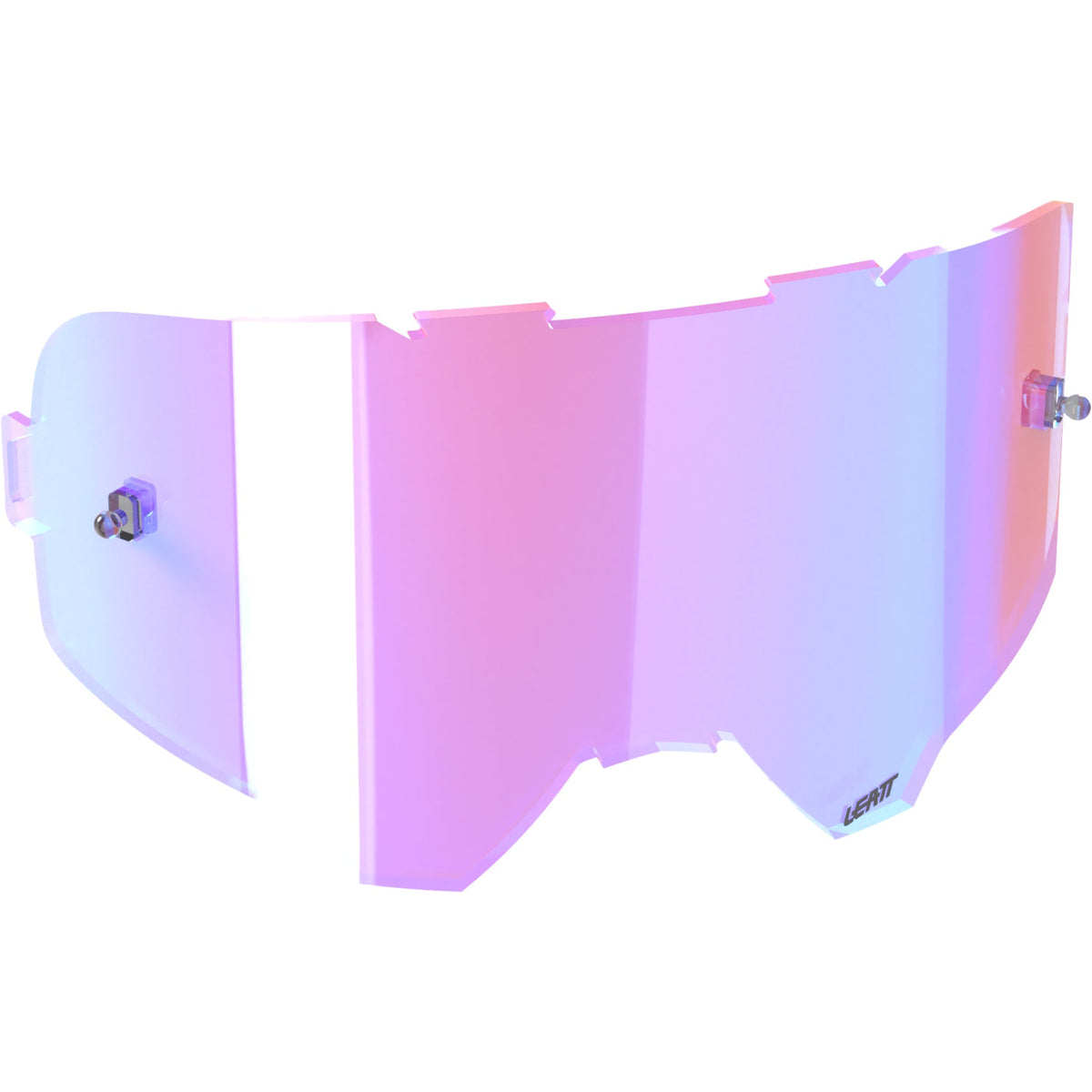 LEATT LENS VELOCITY CRYZTAL IRIZ FUCHSIA 22 VLT