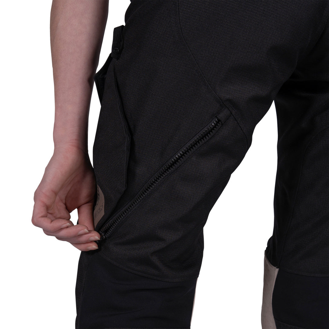 LEATT PANT ADV MULTITOUR 5.5 WOMEN V25 GRIS FONCÉ-NOIR-OR