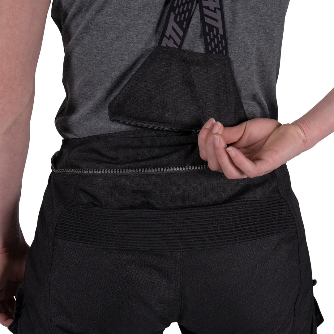 LEATT PANT ADV MULTITOUR 5.5 WOMEN V25 GRIS FONCÉ-NOIR-OR