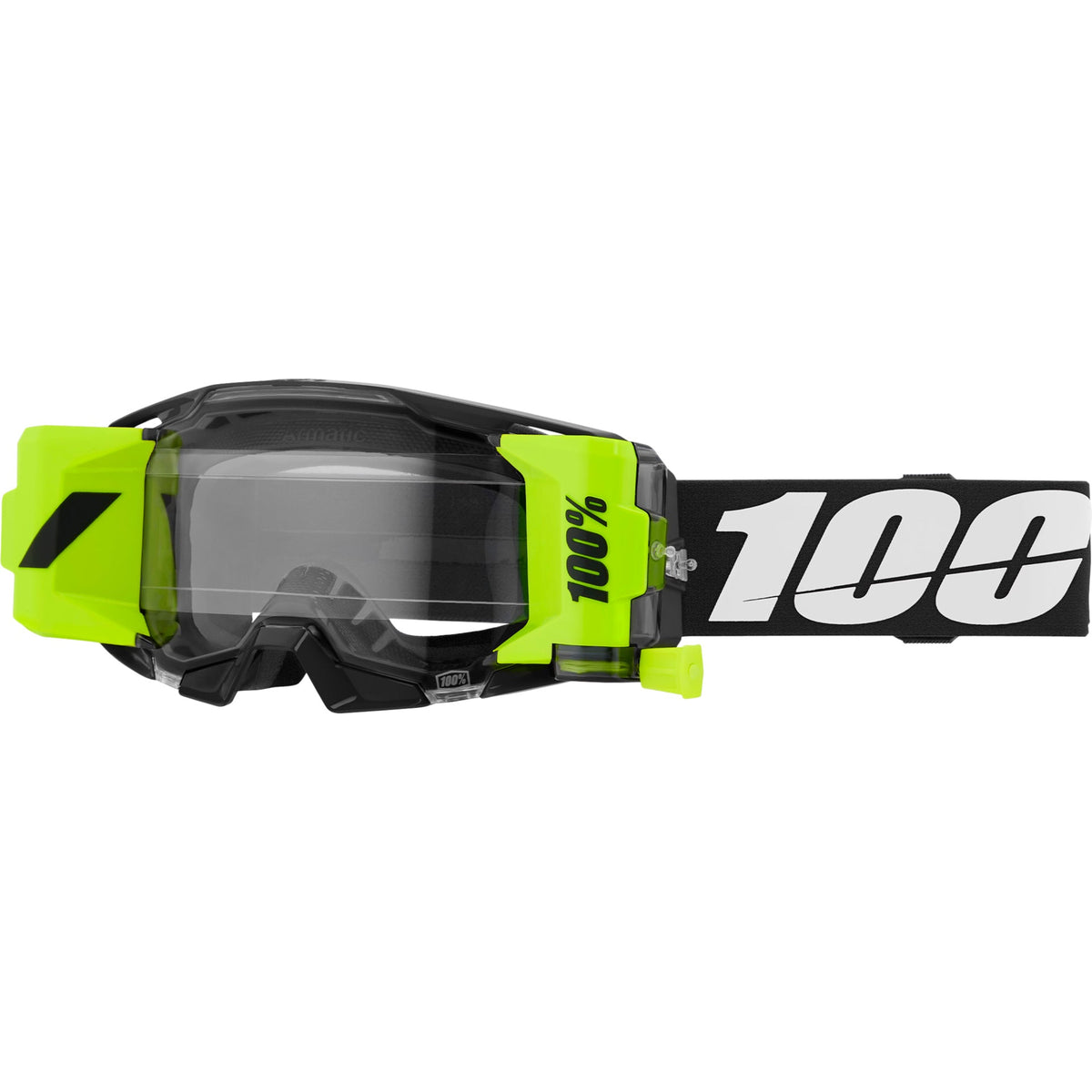 100% ARMATIC FORECAST GOGGLE BLACK - CLEAR LENS