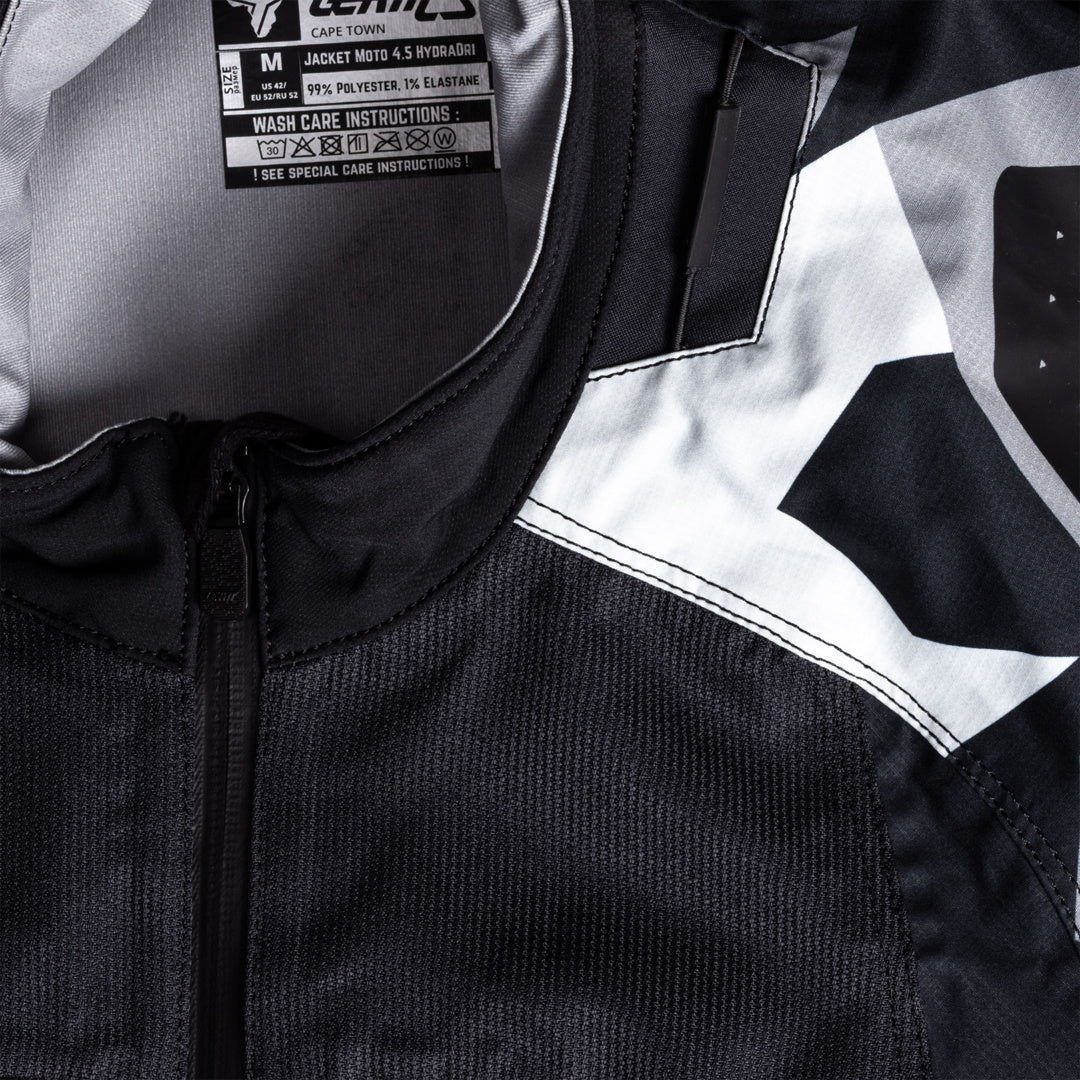 LEATT JACKET MOTO 4.5 HYDRADRI FORGE GREY-BLACK-CAMO
