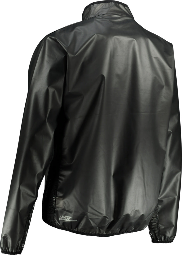 VESTE DE PLUIE LEATT RACE COVER - noir fumé