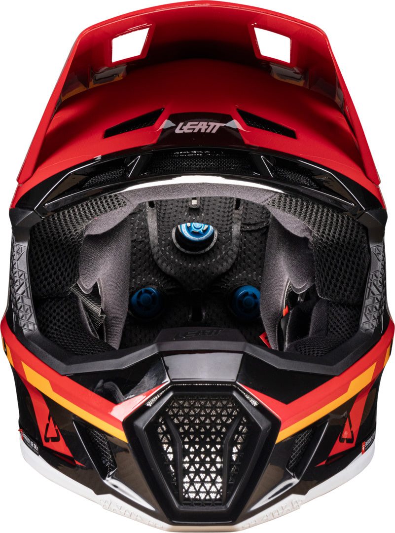 LEATT HELMET KIT MOTO 7.5 V26 RED BLACK-RED-ORANGE