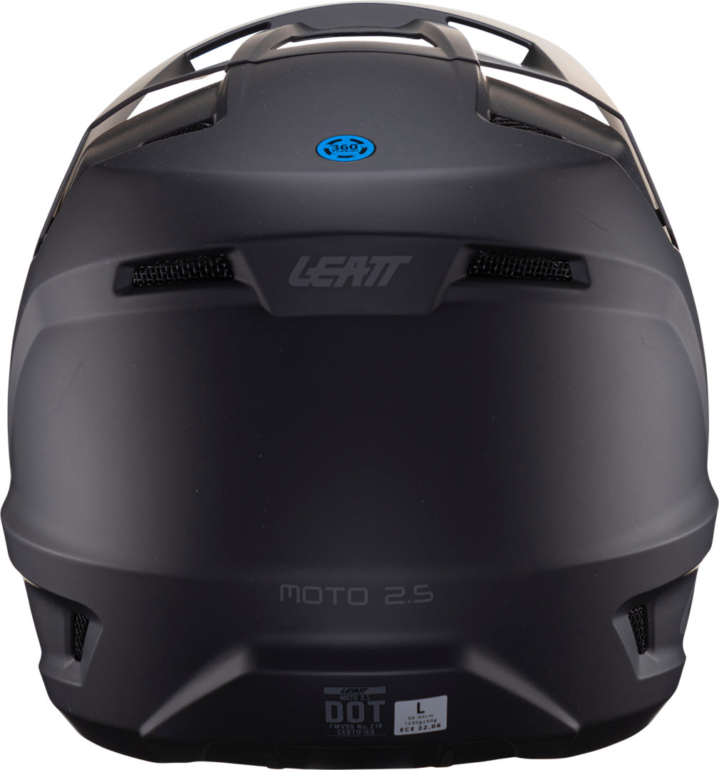 LEATT CASQUE MOTO 2.5 V24 STEALTH