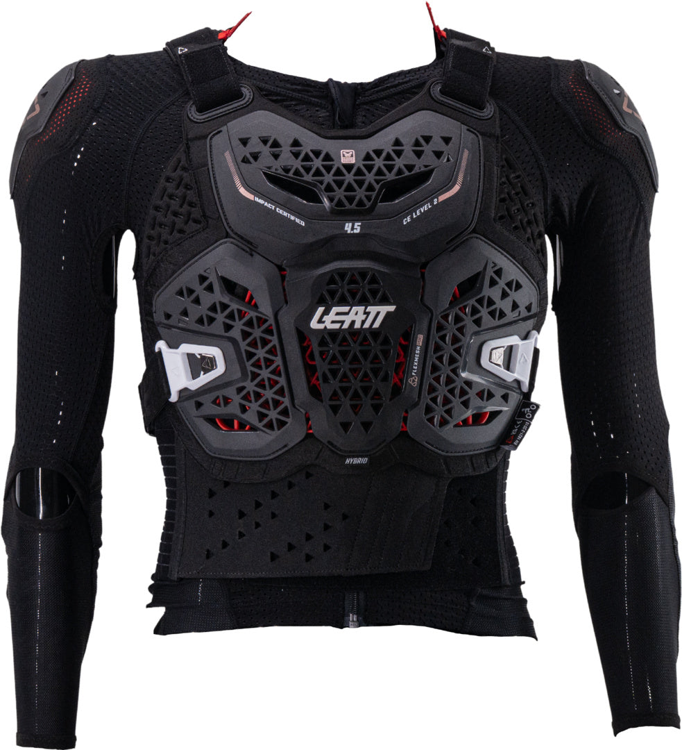 LEATT BODY PROTECTOR 4.5 HYBRID WOMEN V26 BLACK