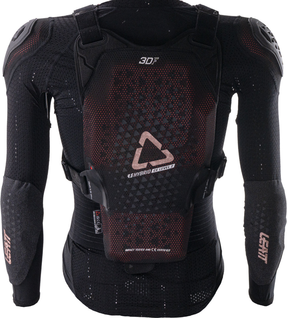 LEATT BODY PROTECTOR 4.5 HYBRID WOMEN V26 BLACK