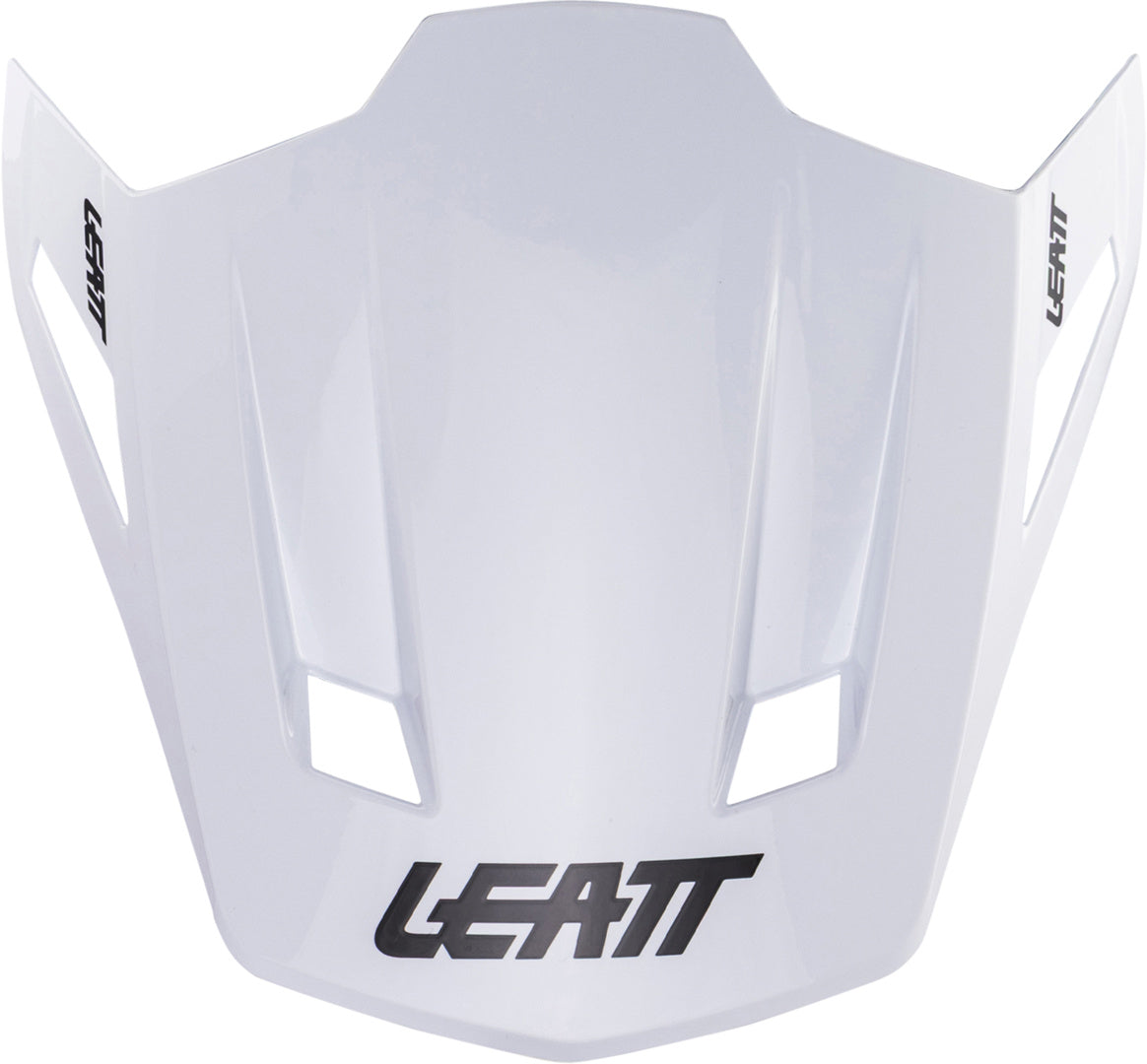 LEATT VISOR MOTO 9.5 CARBON/WHITE V26