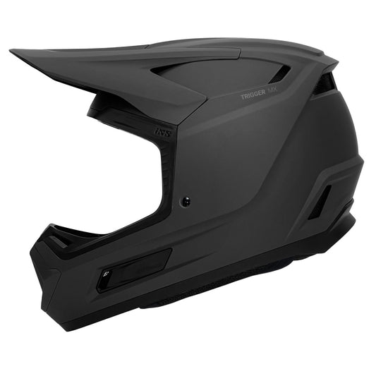 IXS TRIGGER MX 1.0 CHALKY MIPS CASQUE INTÉGRAL NOIR MÉTALLIQUE MAT