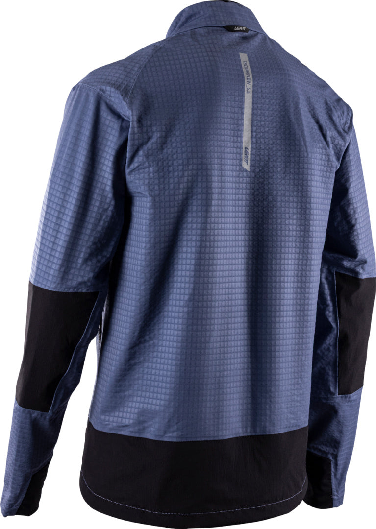 LEATT JACKET ADV 5.5 THERMAFLOW V26 MIDNIGHT BLUE-BLACK