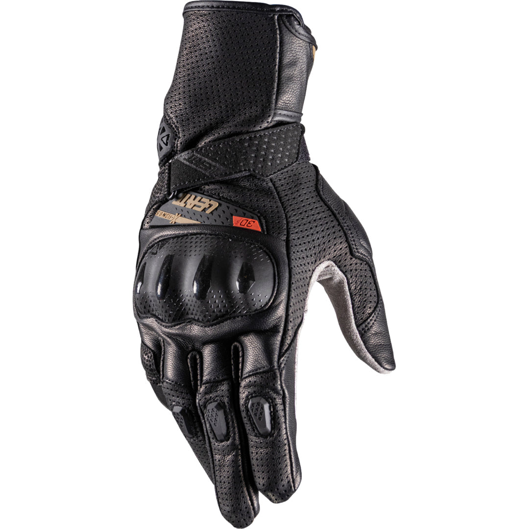 LEATT GLOVE ADV 8.5 X-FLOW V26 STEALTH GREY-BLACK