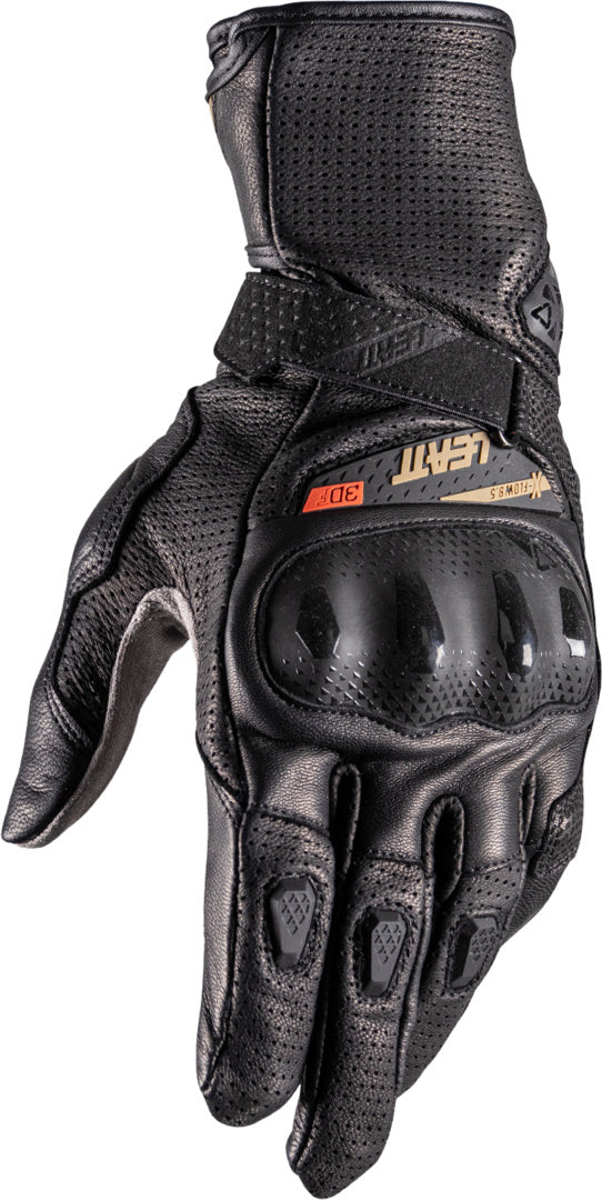 LEATT GLOVE ADV 8.5 X-FLOW V26 STEALTH GREY-BLACK