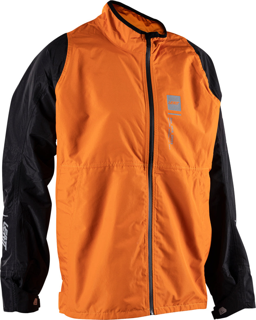 VESTE DE PLUIE LEATT RAINCOVER ADV V26 - orange/noir