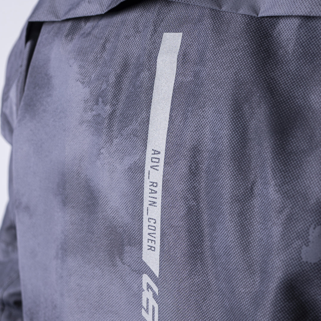 VESTE DE PLUIE LEATT RAINCOVER ADV V26 - camo gris/blanc