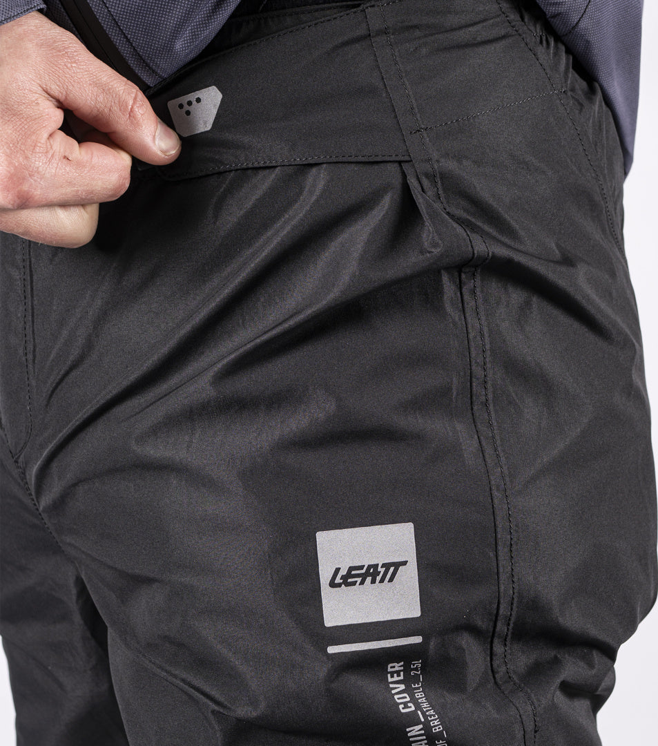 LEATT PANT RAINCOVER ADV V26 BLACK