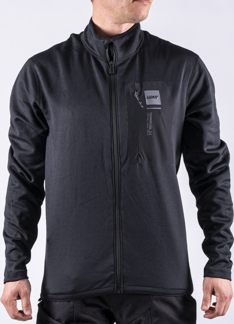 LEATT JACKET ADV 3.5 THERMAFLOW V26 BLACK-GREY