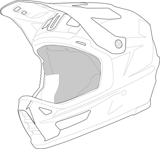IXS TRIGGER MX 1.0 MIPS DOUBLURE DE CASQUE