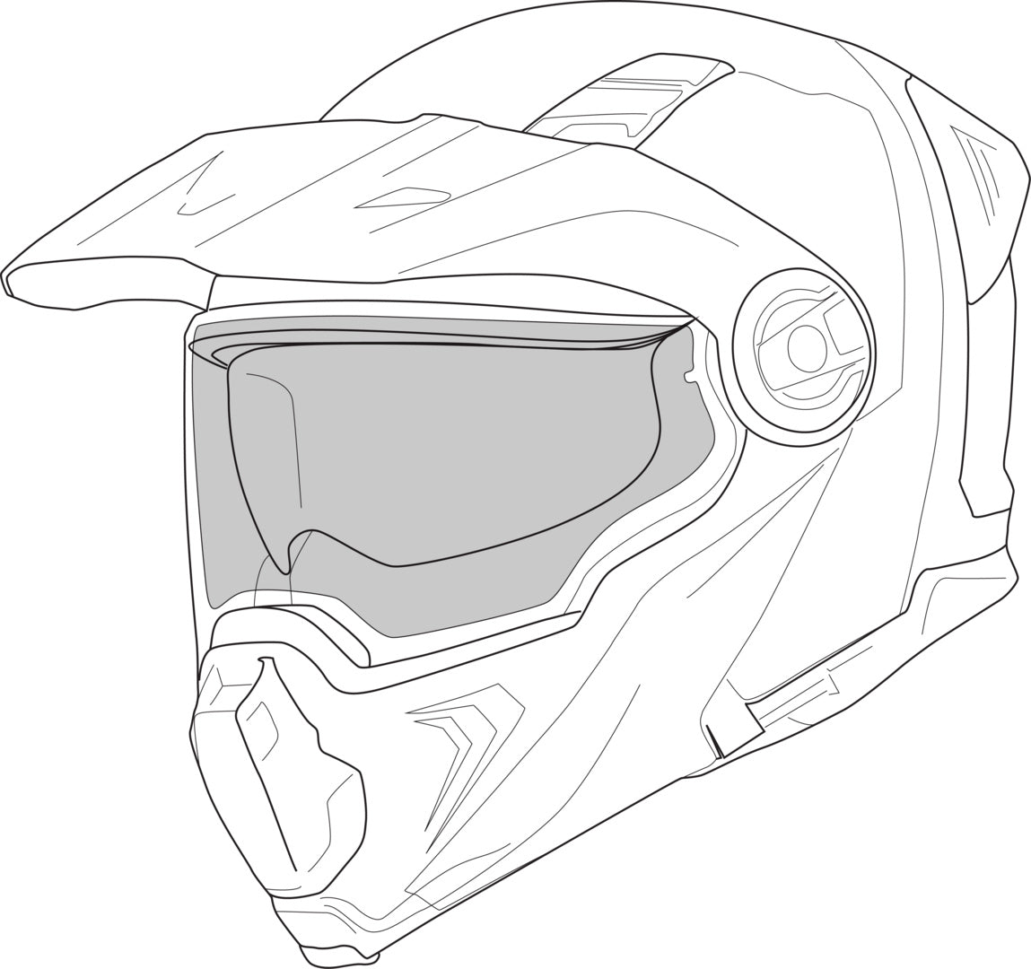 IXS PINLOCK CLAIR DKS518 MAXVISION POUR VENTURE CLAIR