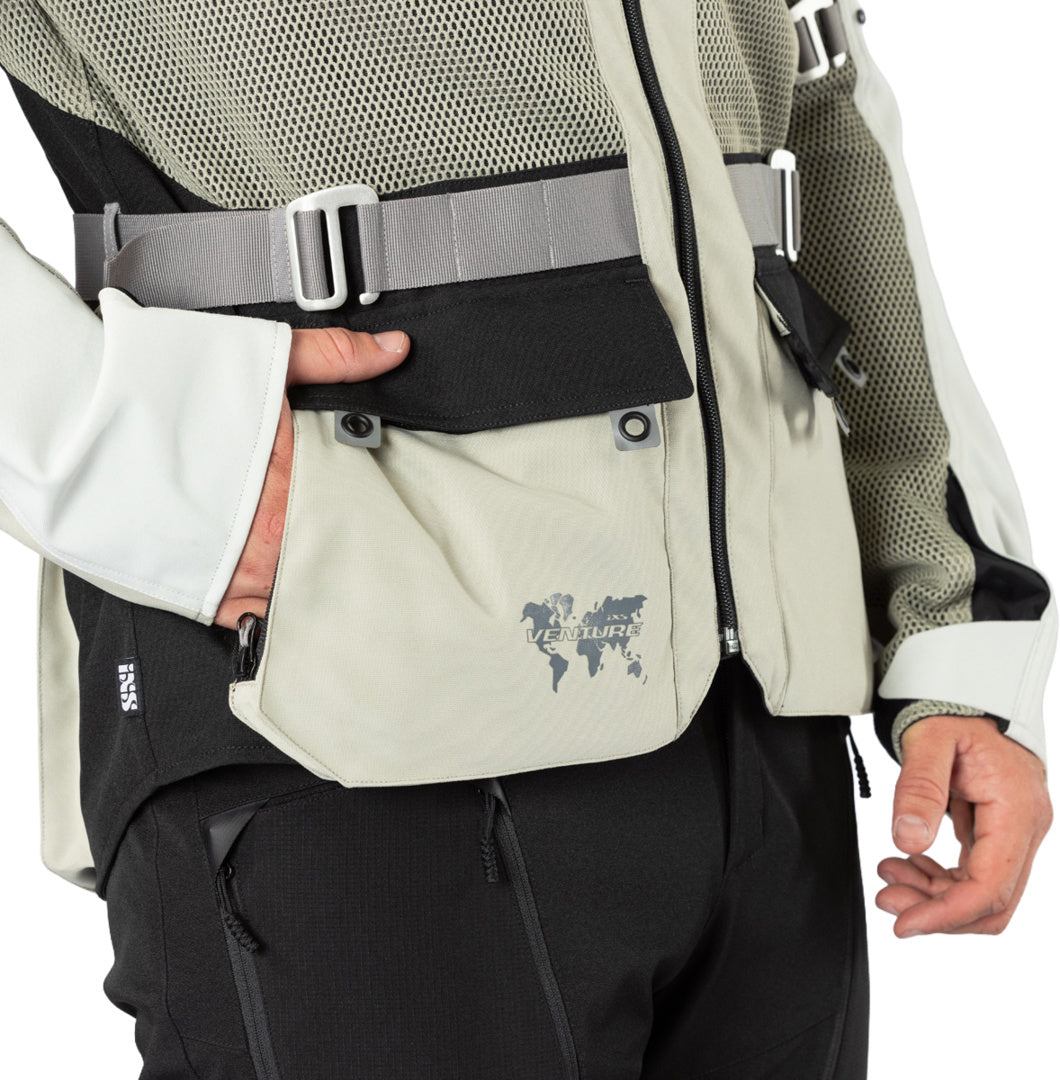 IXS VENTURE-BIGAIR 1.0 VESTE GRIS