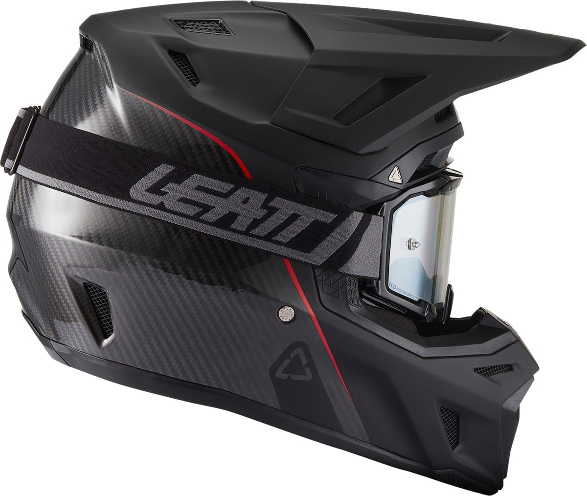 LEATT HELMET KIT MOTO 9.5 CARBON V27 CARBON