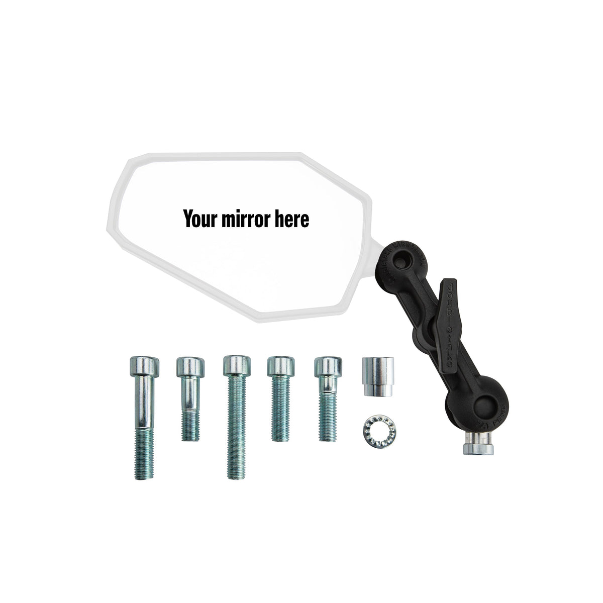 KIT DE MONTAGE DOUBLETAKE UPGRADE 3.5" (BRAS + BASE)