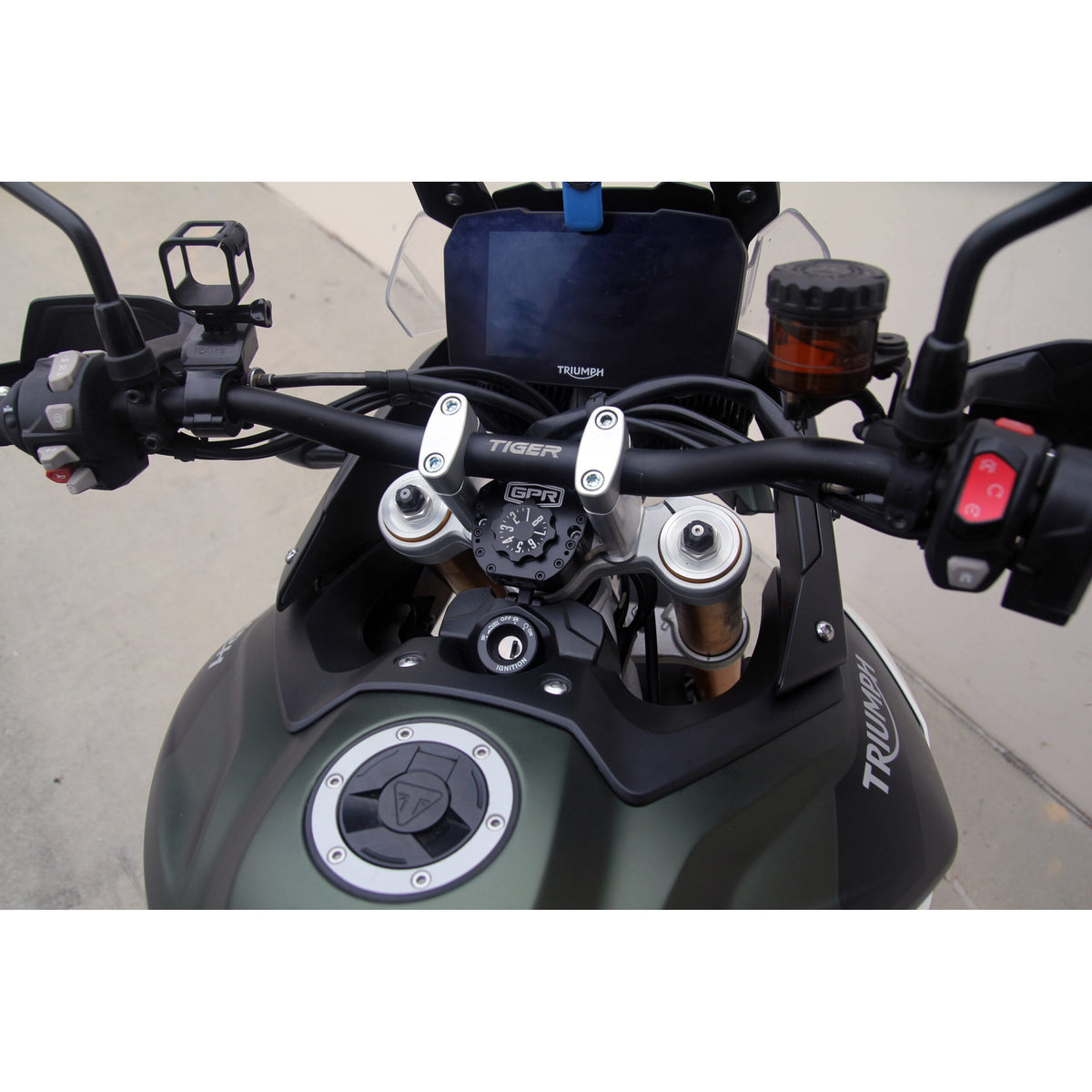 AMORTISSEUR DE DIRECTION GPR V5 TRIUMPH TIGER 900 GT / GT PRO / RALLY / RALLY PRO