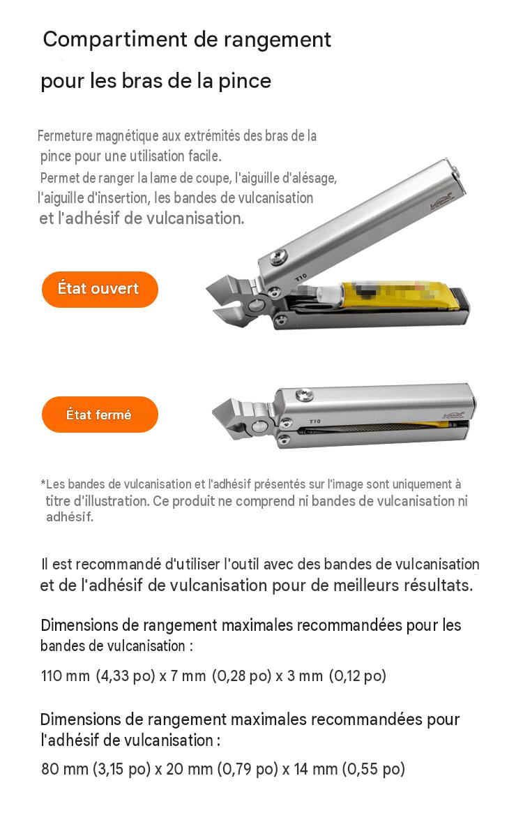 KIT REPARATION TUBELESS LOBOO T10