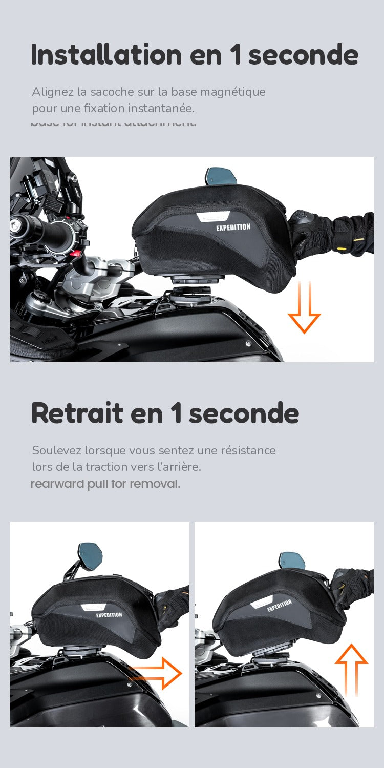 Sacoche de réservoir Loboo BTB20BK