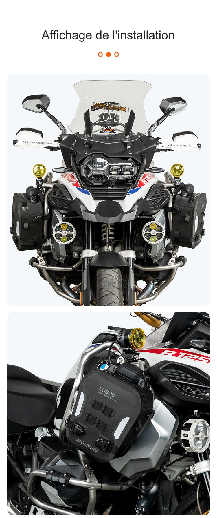 SACOCHE CRASH BAR GONFLABLE LOBOO WANDERER 6L