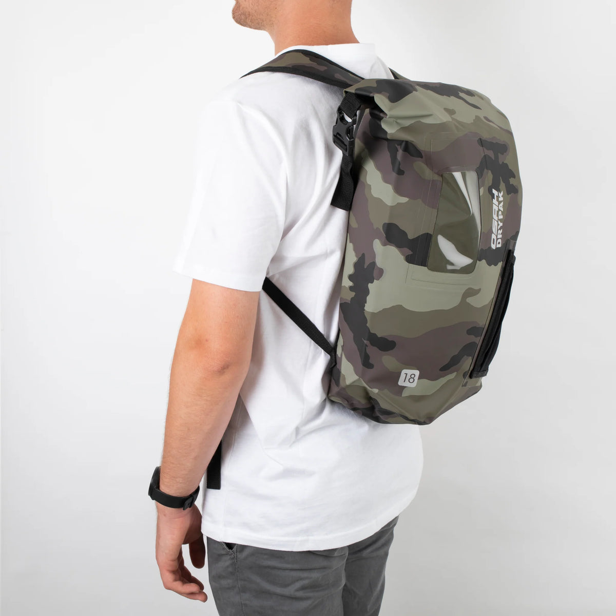 SAC A DOS ETANCHE OSAH DRYPAK TRAIL BACKPACK 18L