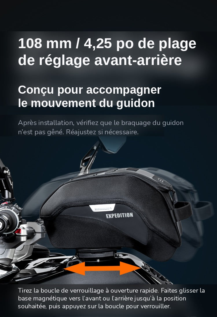 Sacoche de réservoir Loboo BTB20BK