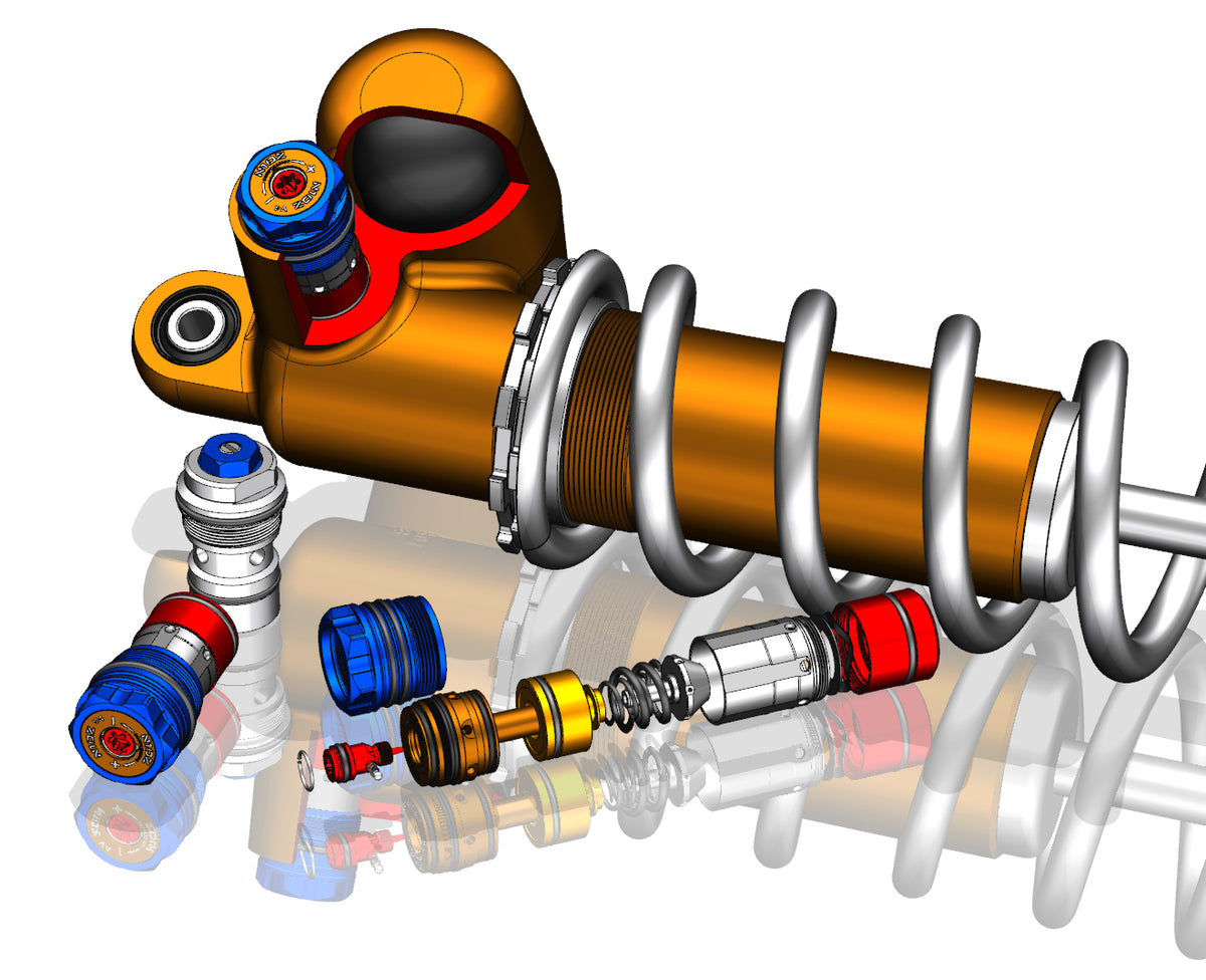 KIT VALVE DYNAMIQUE AMORTISSEUR N10Z KTM 790 ADVENTURE R (2019-2020)