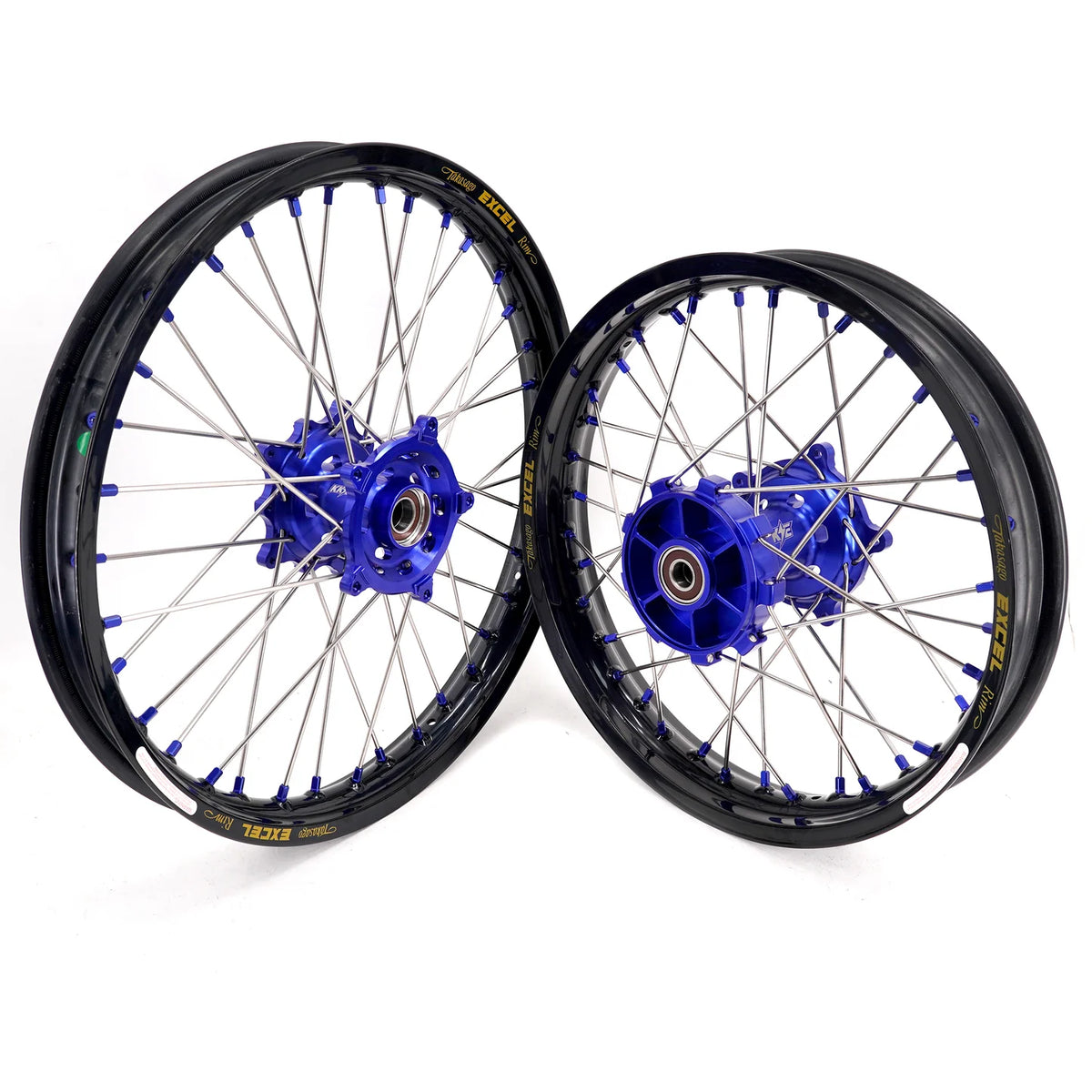 ROUE AV & AR CHAMBRE A AIR KKE RACING EXCEL YAMAHA TENERE 700 (2019- ) - BLEU